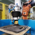 Gate weld grinding sanding constant force actuator