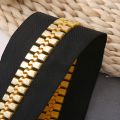 Slap-up 11inch golden metal zipper for jacket