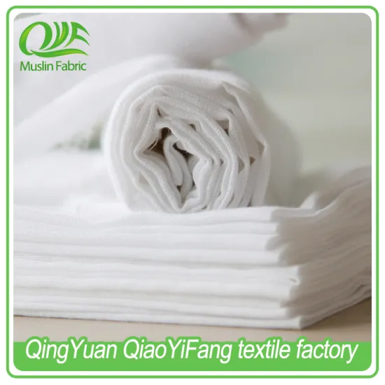 custom print muslin fabric, gauze for baby muslin blanket,100 cotton fabric