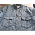 Men Denim Long Sleeve Shirt