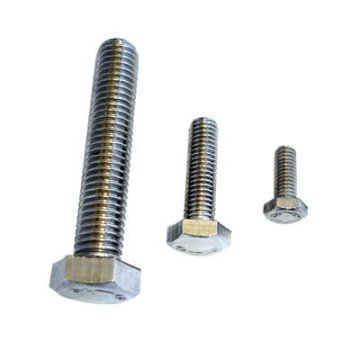 Zinc-plated Hex bolt DIN933 grade4.8 ISO9001:2008