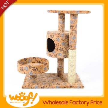 Hot selling pet cat products high quality cat scratch tree