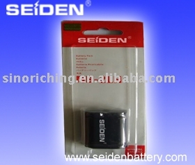 Commercial Rechargeable  Battery with Blister Card Packing