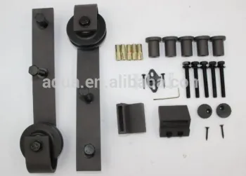 iron sliding wood door fitting
