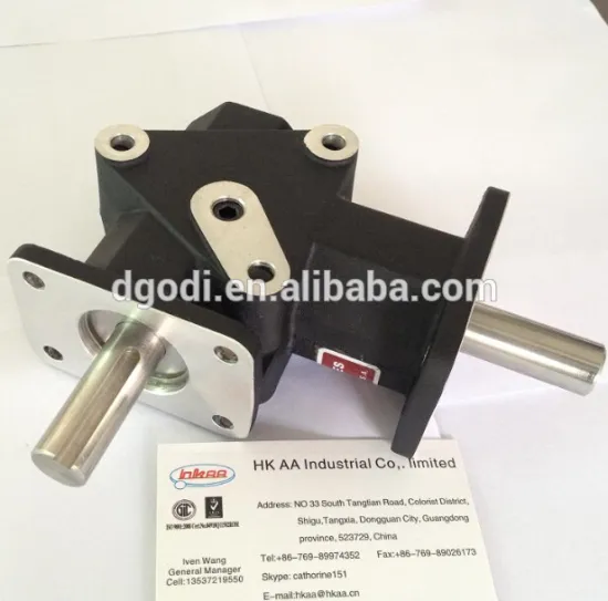 Custom high precision auto parts 90 degree gear transmission