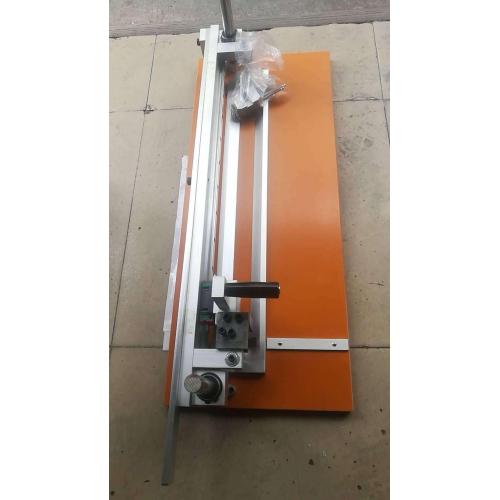 Manual V type cardboard grooving machine