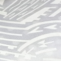 Stretch Knitting Pigment Lycra White On White Fabrics