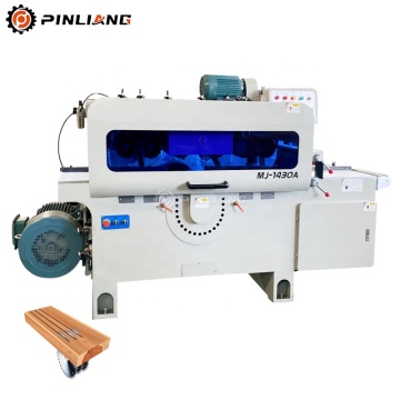 30kw Multiple Blade Saw Pinliang Woodworking MJ1430A Heavy Duty Multi Rip Saw Machine