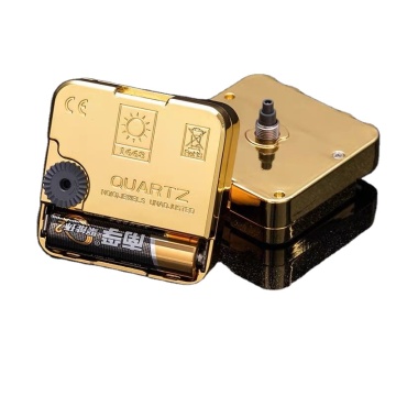 Silent Wall Gold Clock Mechanism Movement