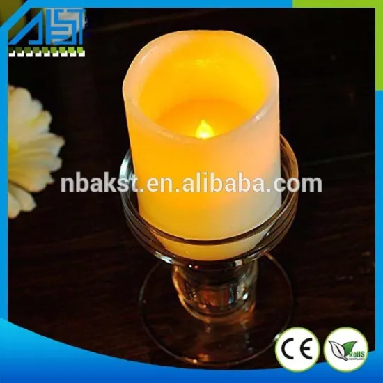 New Design Scented Timer and Remote Led Flameless Candles Light