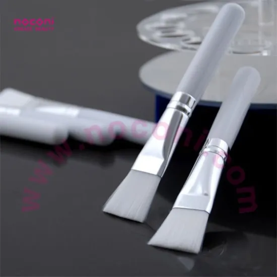 white color wooden handle hot sale high quality Nylon mask brush