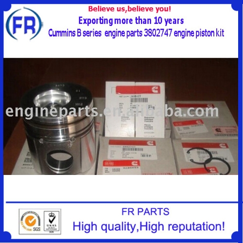 B series engine parts 3802747 engine piston kit