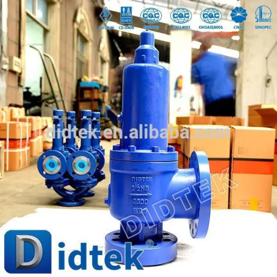 Didtek Stainless Steel Angle Type Safety Valve