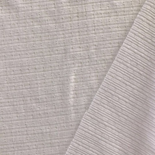 Tissu de chandail en tricot à motif de barres