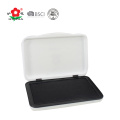 Color optional absorbent plastic stamp pad non toxic