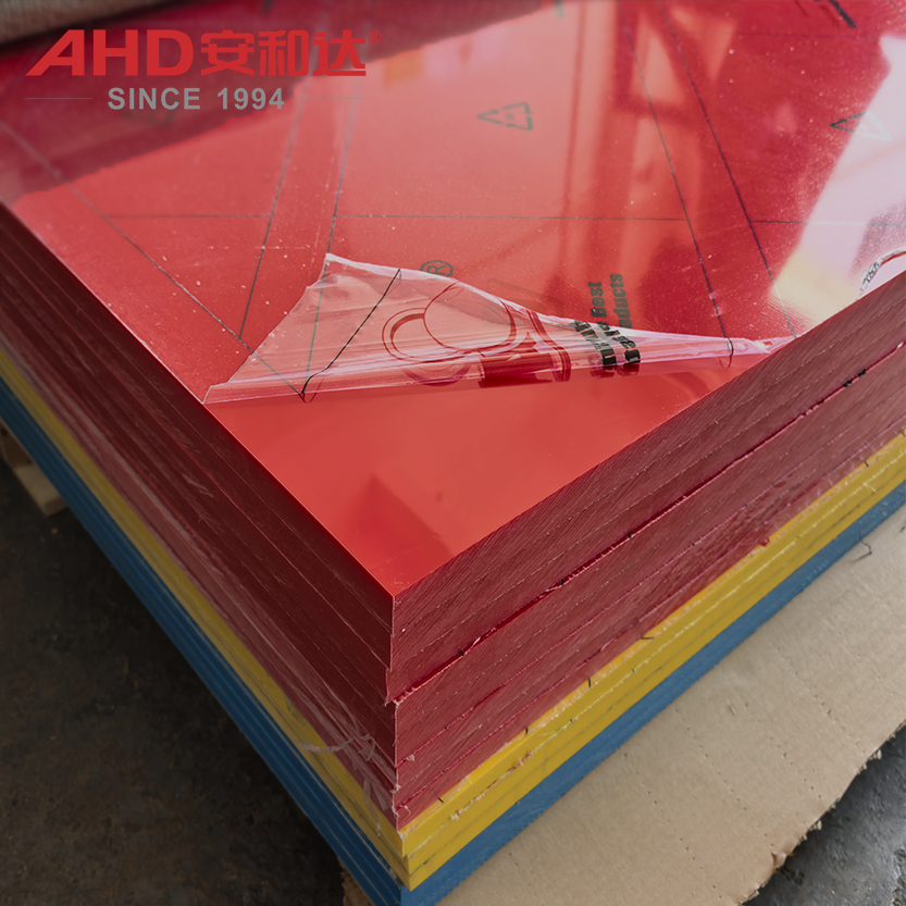 HDPE Plate red