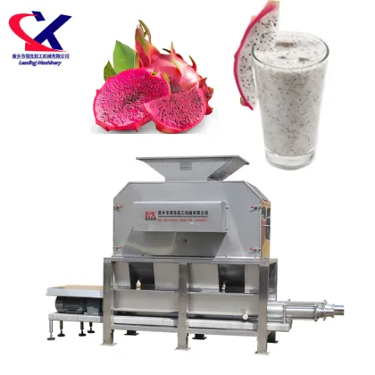 Automatic Dragon Fruit Puree Processing Machine