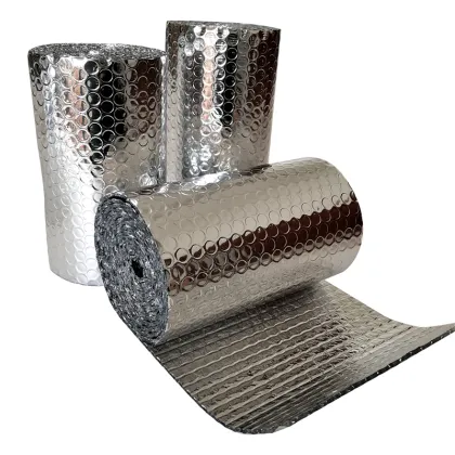 Aluminum Bubble Heat Reflective Foil Insulation Fireproof Materials