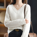 Women's sweaters are loose and casual