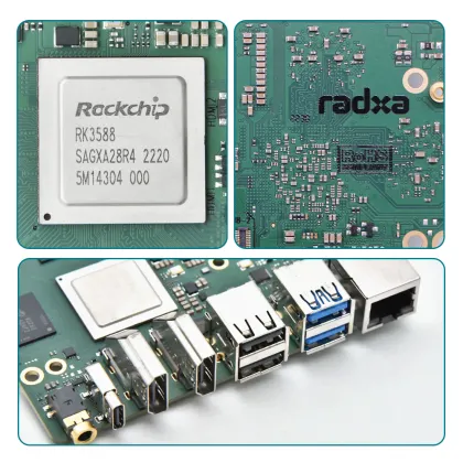 Hot Sale ROCK 5B 8GB Single Board Computer with Rockchip RK3588 Soc Chip