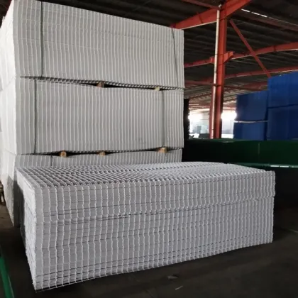 Bending Galvanized welded wire mesh metal stockade