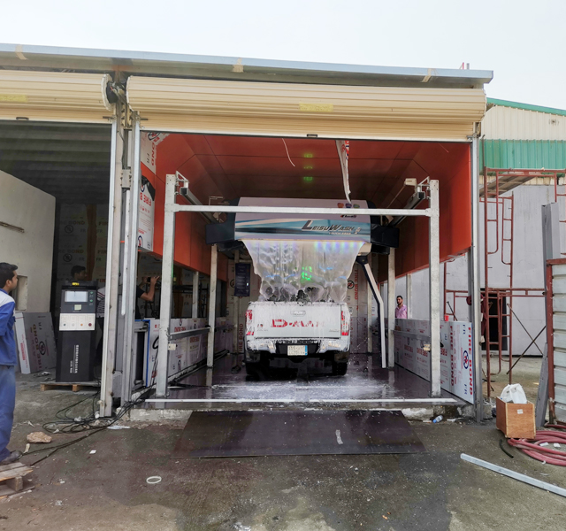 Touch free automatic Eco car wash franchise