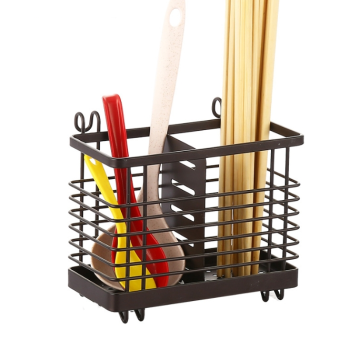 Metal Cutlery Organizer for Kitchen Counter - Chopsticks and Flatware Storage