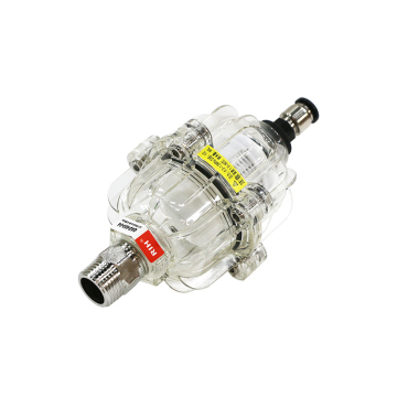 QAD400-04 Transparent Cup Compressed Air Precision Filter with Automatic Drain