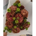 বিবাহের তোড়া জন্য প্রিমিয়াম ব্রাউন Lisianthus পাইকারি