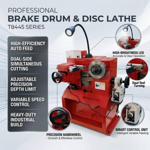Tagliatrice per dischi a tamburo freno ad alta efficienza T8445A
