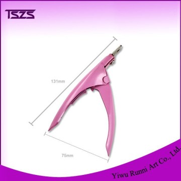 NC-2 stainless steel edge cutter professional wholesale pink nail clippers for lady