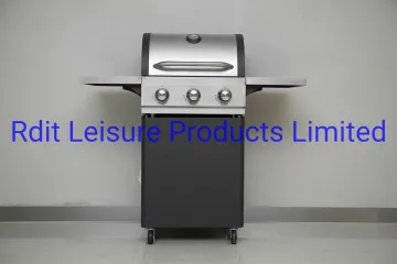 CE Certificate 3 Burners Stainless Power Coating BBQ Gas Grill