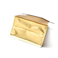 Aluminum foil coffee bag with wire tin