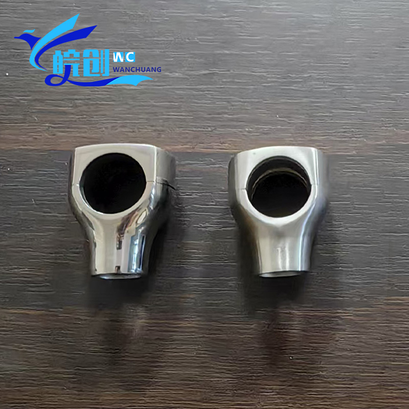 Componentes de conexión de pasamanos de autobús de acero inoxidable