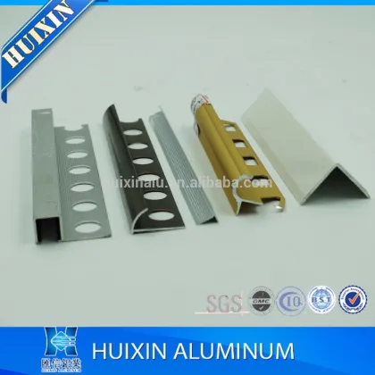 Foshan tile decor trim Matt bronze tile decor trim 6063 tile leveling clips