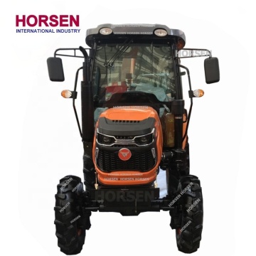 HORSEN China 50hp 60hp 70hp Cabin Tractors with Plow for Sale