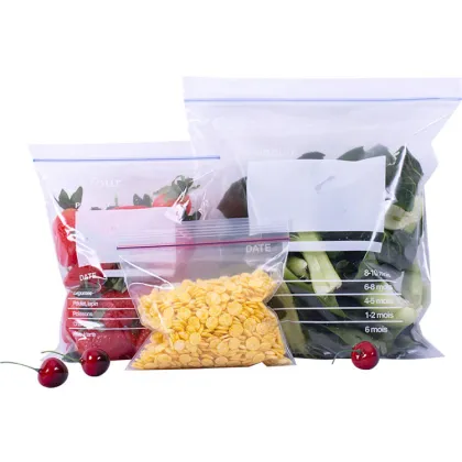 Fresh-keeping Food Package Bag Sealed Bag Large Ziplock Packaging Bag