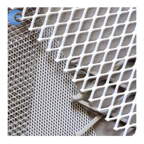 Customized Small Hole/Diamond Hole Expanded Metal Mesh for Shelf - Wholesale