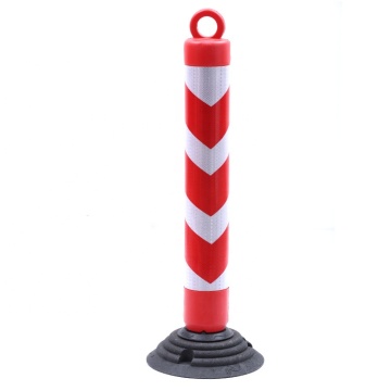 Reflective PE Flexible Plastic Bollard Lane Divider Post for Traffic