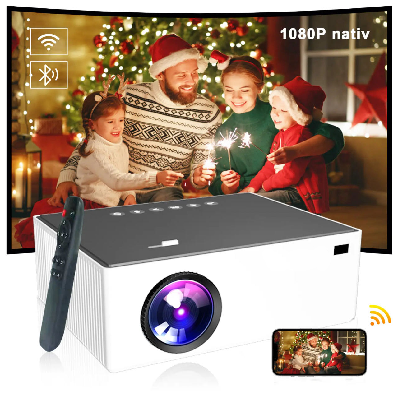 Gifts, home this projector will be your choice!