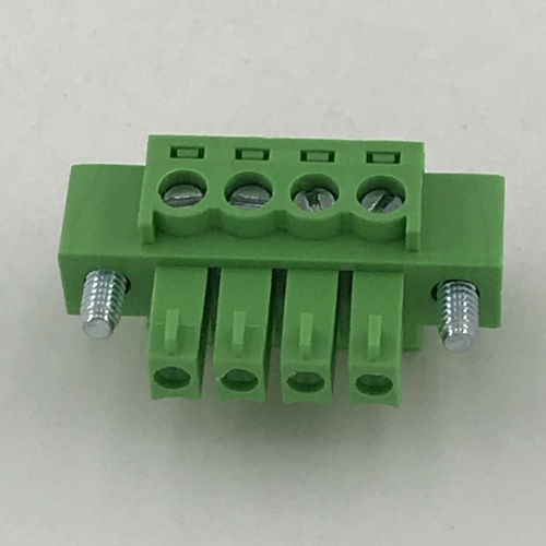 3.5MM pitch locking screws Female pluggable terminal block