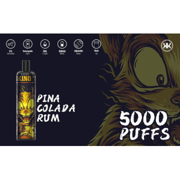 Energía 5000 Puff Bobina de malla recargable desechable