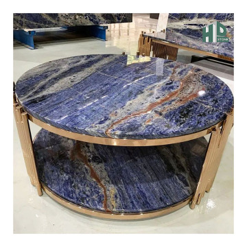 Modern European Living Room Furniture with Marble Tops