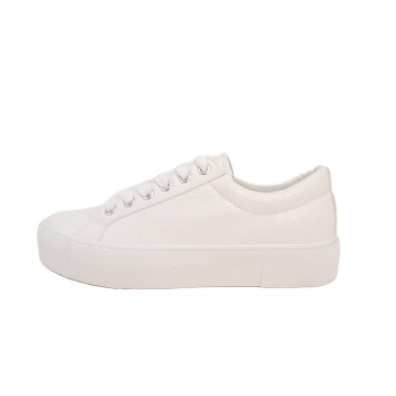 Wholesale Customized Good Quality White Fashion Vulcanized Shoes for Women