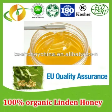 Organic linden honey
