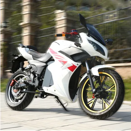 Electric Motorcycle Tailg Motorbike Speed Cruiser White Adult Controller China Canada