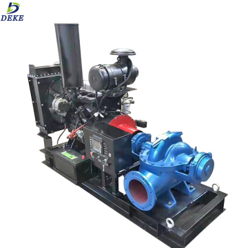 Diesel-Powered Farm Double αναρρόφησης φυγοκεντρική αντλία για γεωργική άρδευση