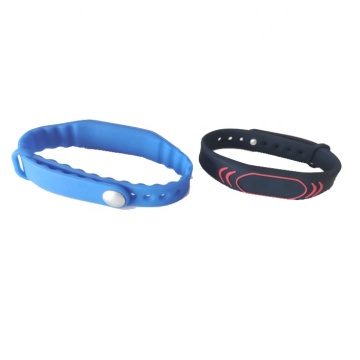 RFID wearable silicone wristband rubber NFC rfid wristband