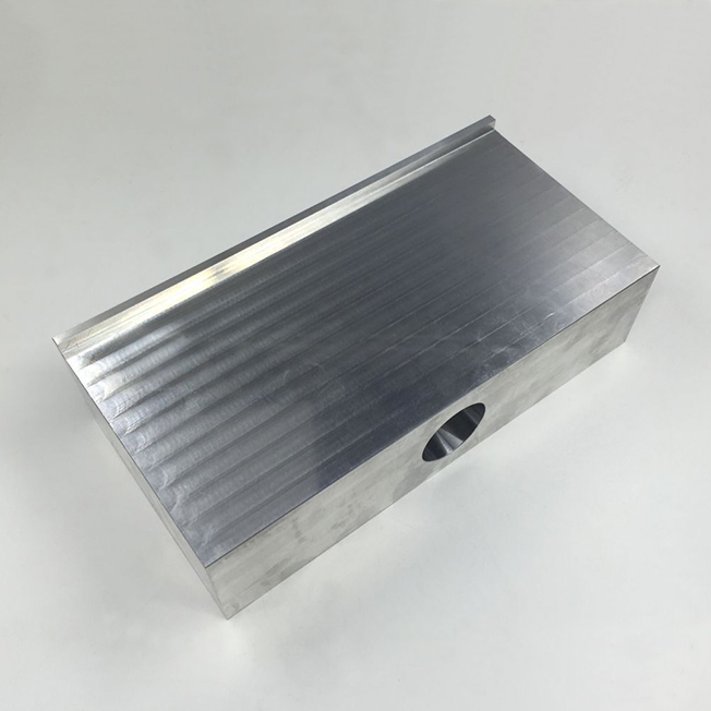 machined aluminum blocks