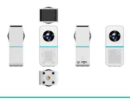 Wireless Battery Panoramic Camera Indoor Wifi Camera